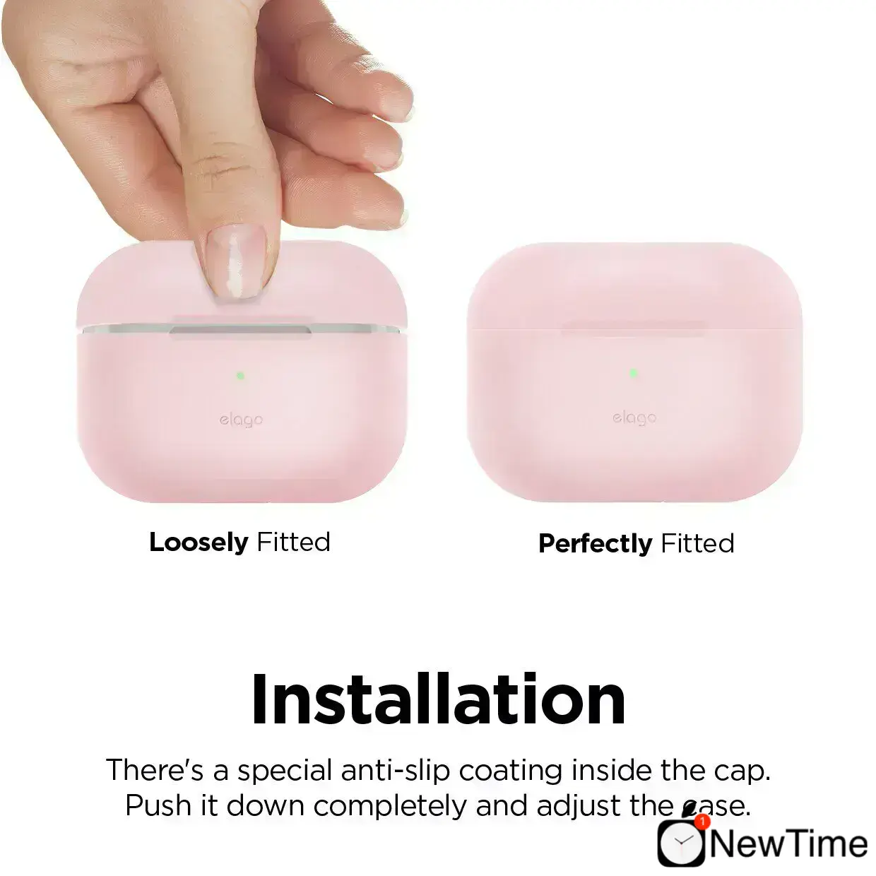 Elago Original Case Lovely Pink for Airpods Pro (EAPPOR-BA-PK)